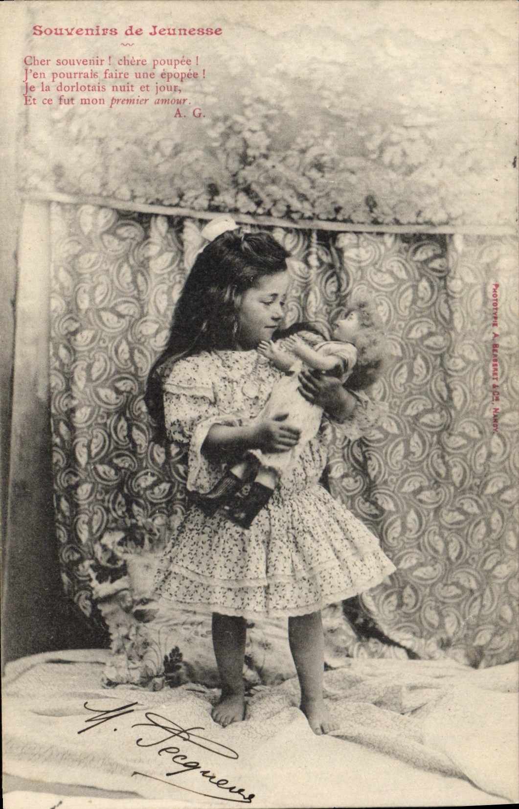 Souvenirs de Jeunesse — Phototypie A. Buisseret, Nîmes — Nr. 4