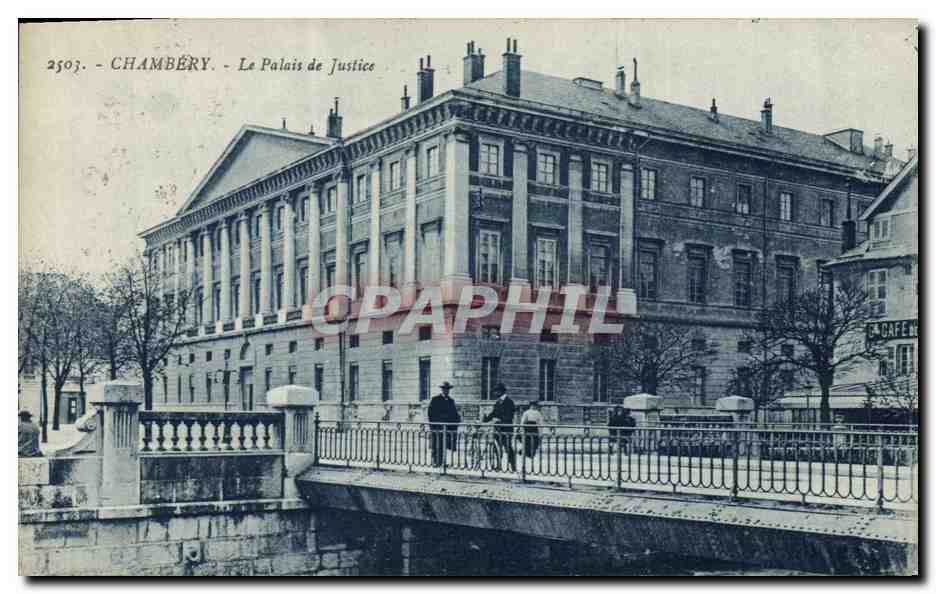 CPA Palais de justice Chambery