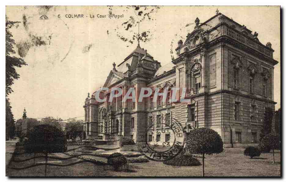 CPA Palais de justice Colmar La Cour d'Appel