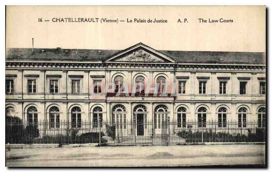 CPA Palais de justice Chatellerault