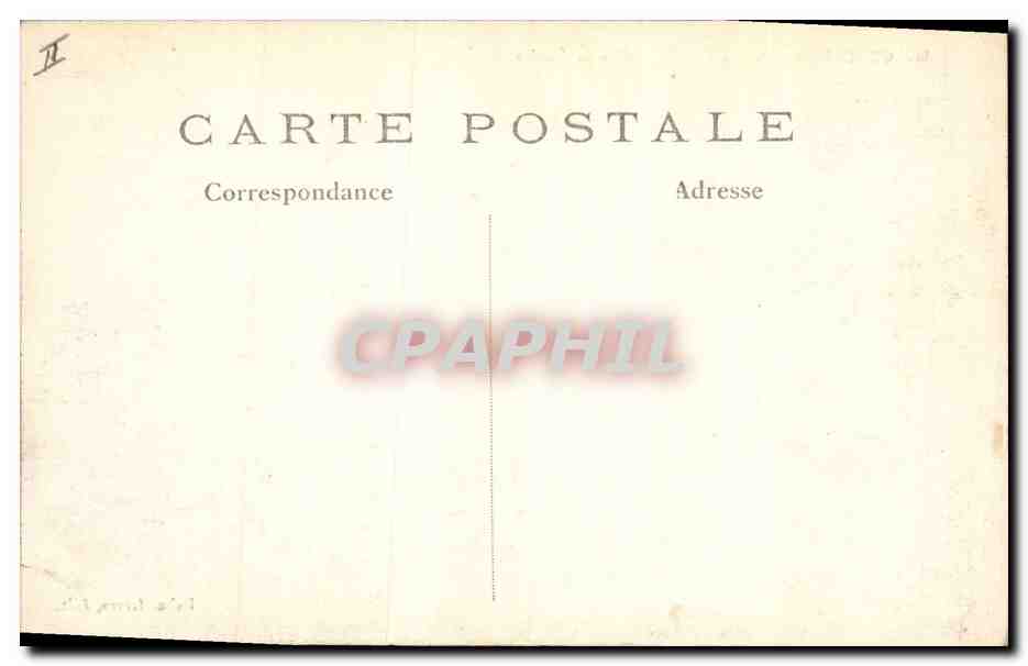 CPA Palais de justice Chalons sur Marne — Verso