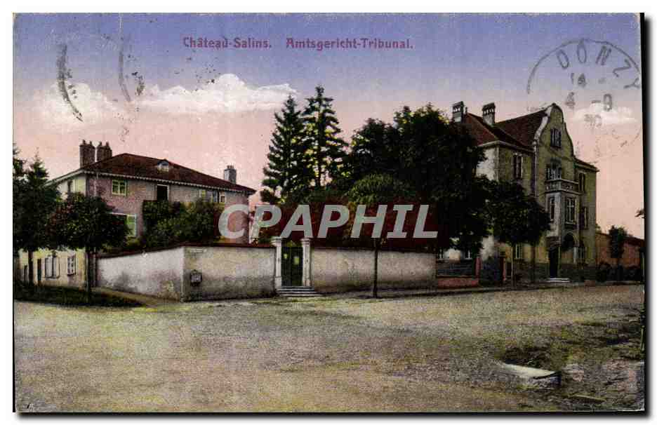 CPA Palais de justice Chateau Salins Tribunal