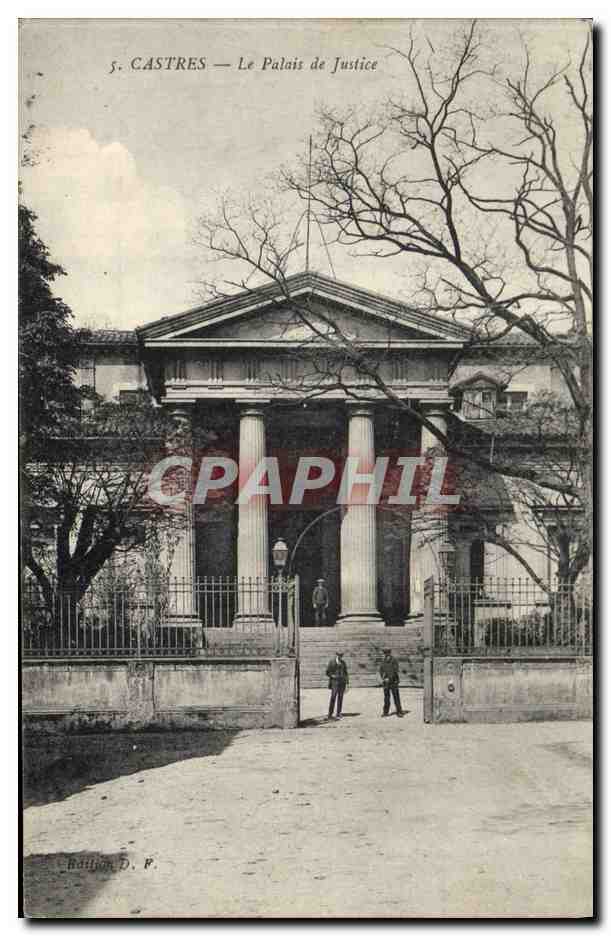 CPA Palais de justice Castres