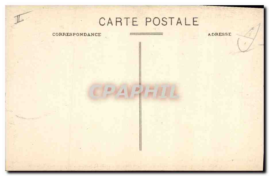 CPA Palais de justice Ancien Palais episcopal la salle des Assises Carpentras — Verso