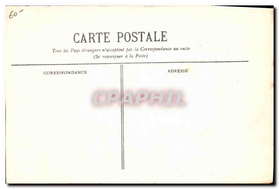 CPA Bateau de Guerre Tunisie Bizerte Le Torpilleur Bourrasque Divisionnaire de la Defense Fixe de Bi — Verso