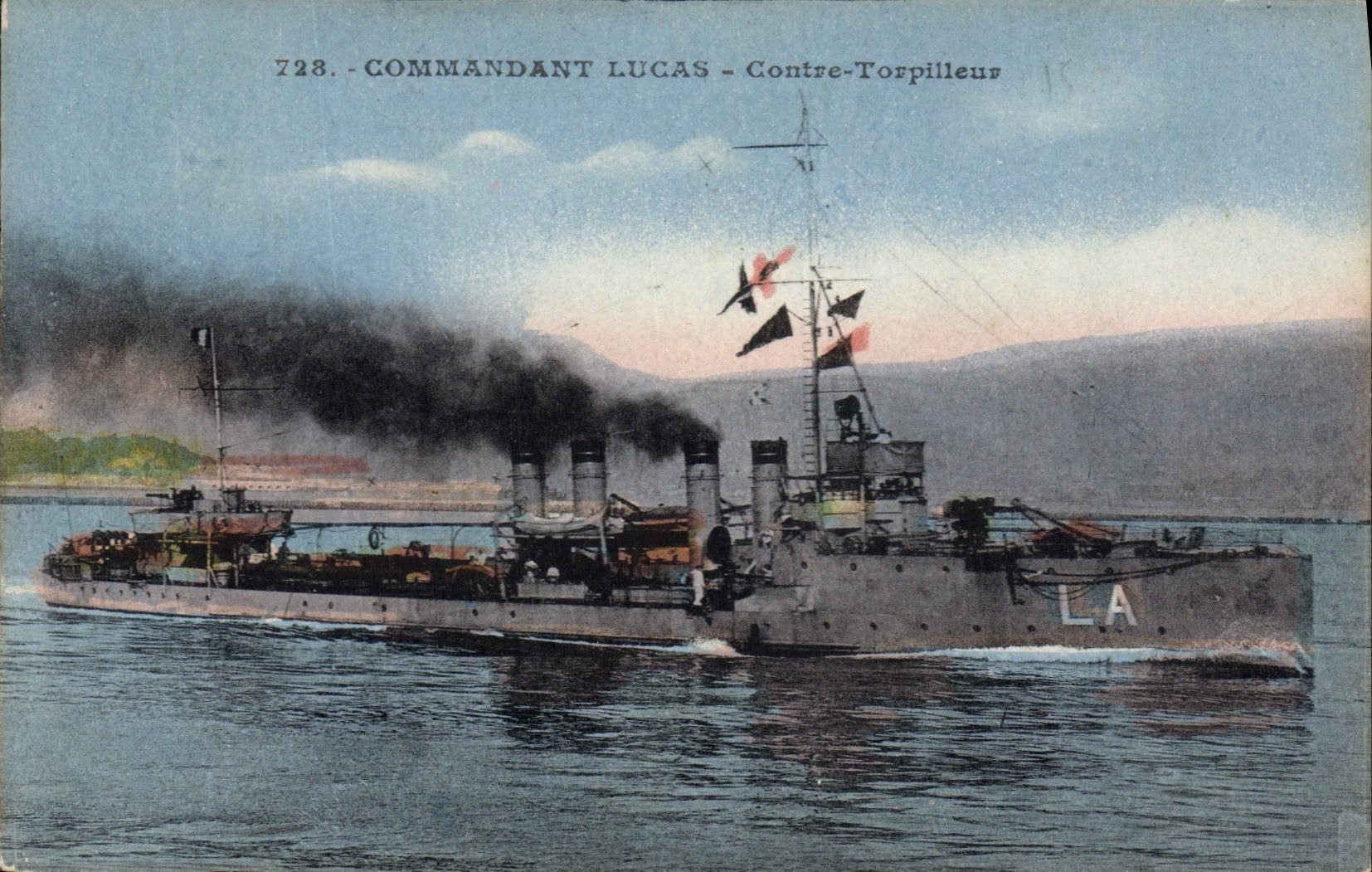 Commandant Lucas — Contre-Torpilleur — n°728