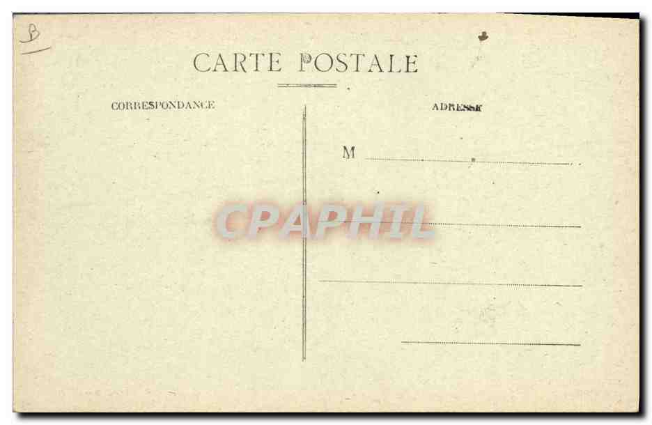 Paquebot Canada — Transformé en Croiseur Auxiliaire de 1er Rang — Imp. H. Grimonod Fils et Cie, 54, Rue Mazeaud, Marseille — Verso