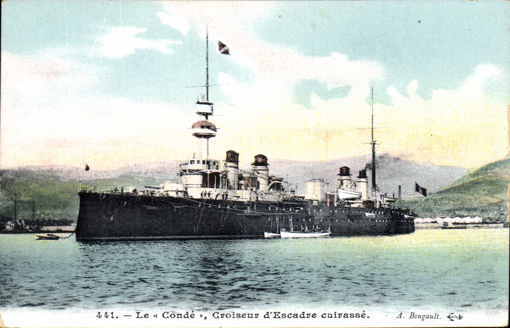 Le « Condé », Croiseur d'Escadre cuirassé — A. Bougault, n° 441