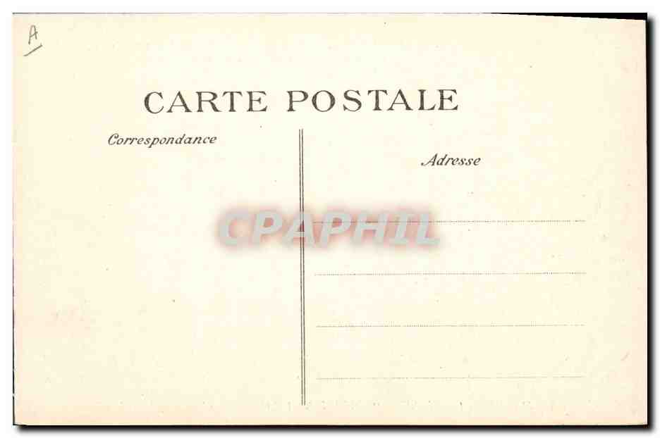 CPA Bateau de Guerre Casablanca Contre torpilleur mouilleur de mines — Verso