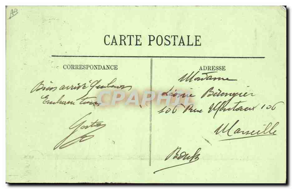 Il Cacciatorpediniere Americano "Connecticut", nave ammiraglia in rada a Cherbourg — editore non visibile, numero di serie non visibile — Verso