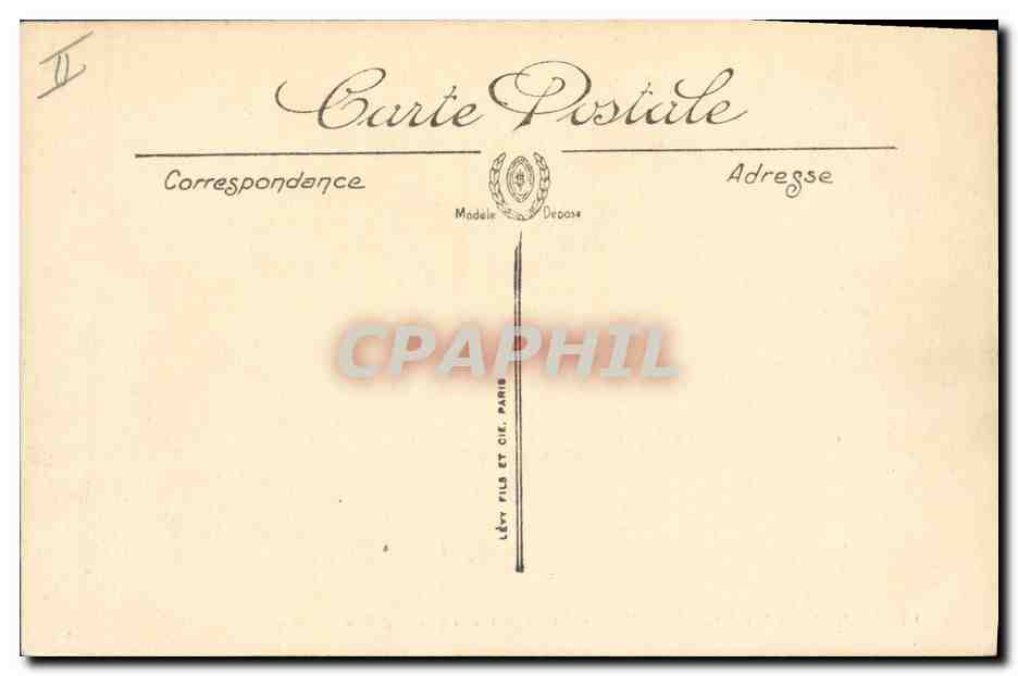 Marine de guerre — Le « Charlemagne », cuirassé d'Escadre — LL. — N° 13 — Verso