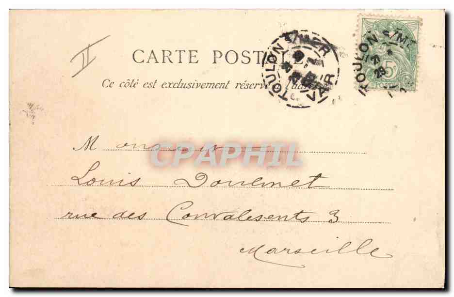 Le « Carnot », cuirassé à tourelles — F. Douvencel, N° 534 — Verso
