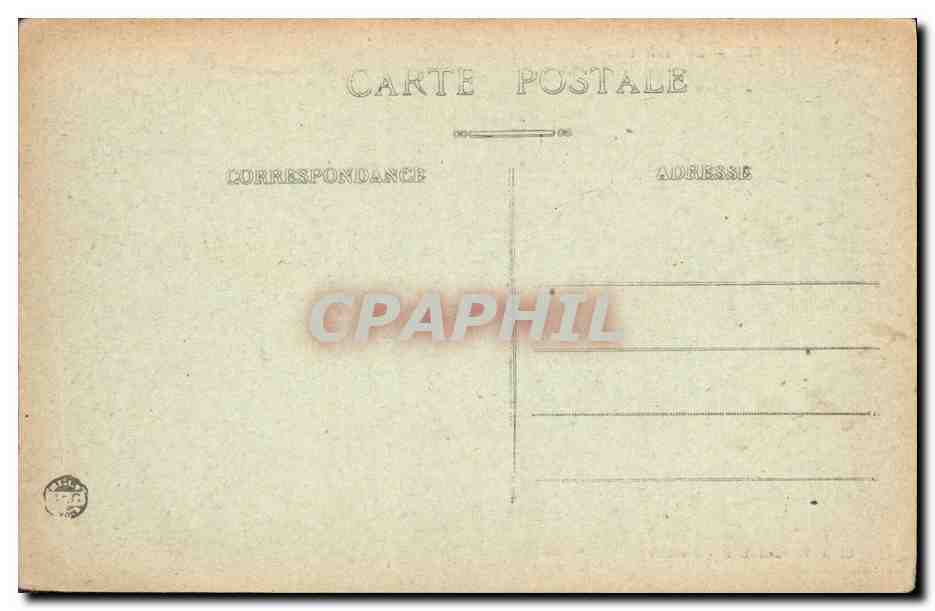 CPA Prefecture Grenoble — Verso