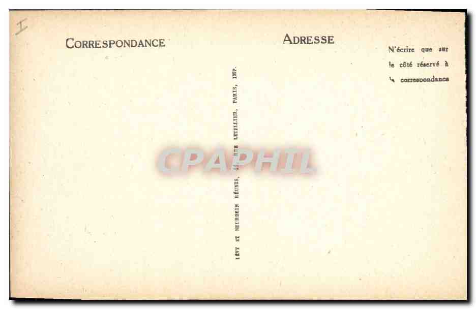 CPA Prefecture Grenoble  — Rückseite