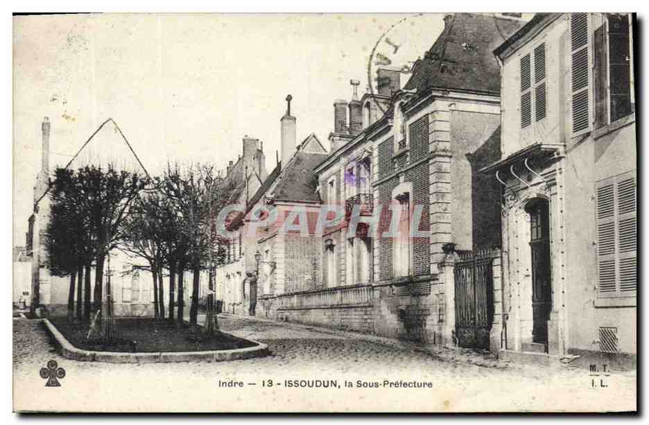 CPA Issoudun La Sous Prefecture 