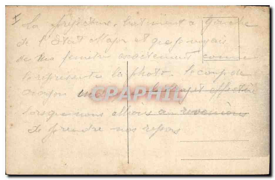 CPA Gumuldjina Prefecture  — Verso