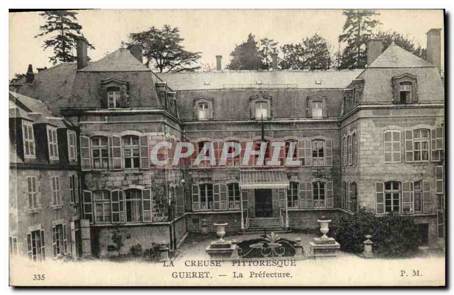 CPA Prefecture Gueret