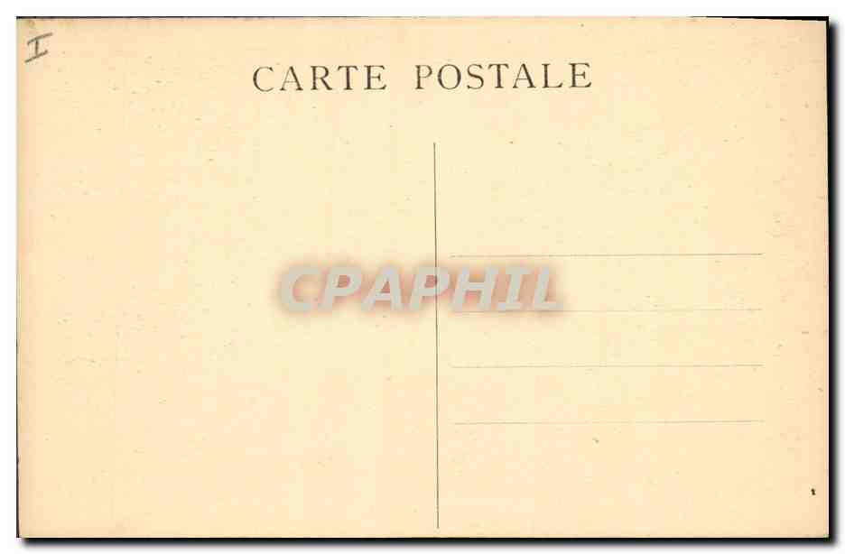 CPA Prefecture Grenoble  — Verso