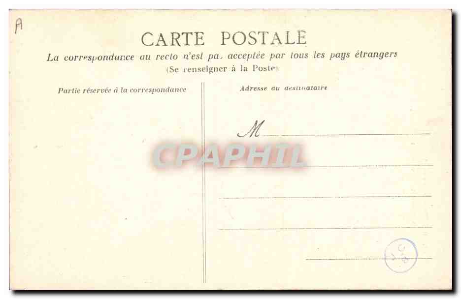 CPA Folklore Nantes Costume de Trentemoult — Verso