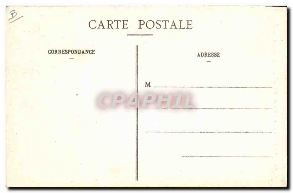 CPA Folklore Vieille filandiere de Faouet Guemene Morbihan — Verso