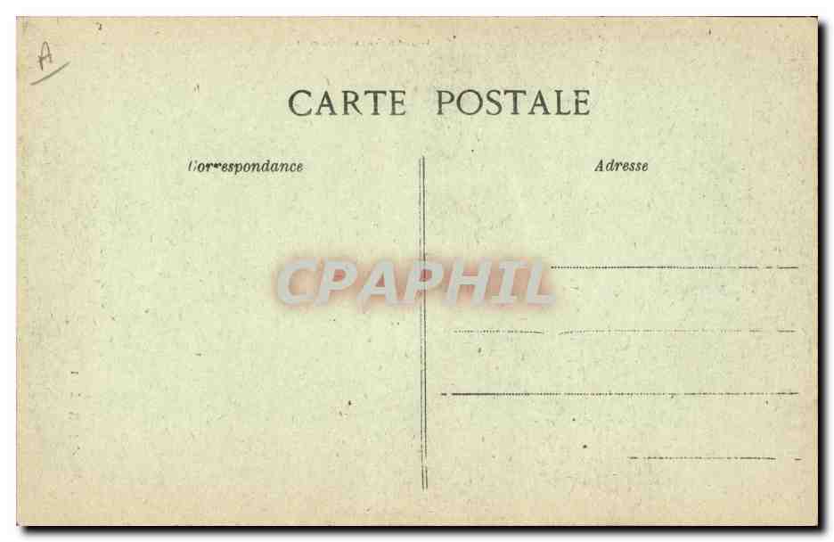 CPA Folklore Un Plougastel — Verso