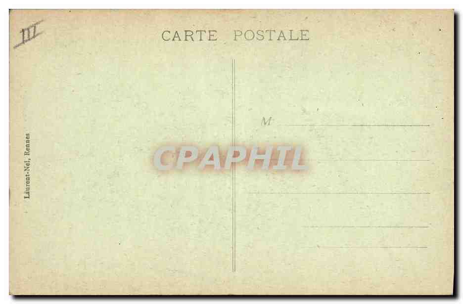CPA Folklore Costume de Sainte Anne d'Auray  — Verso
