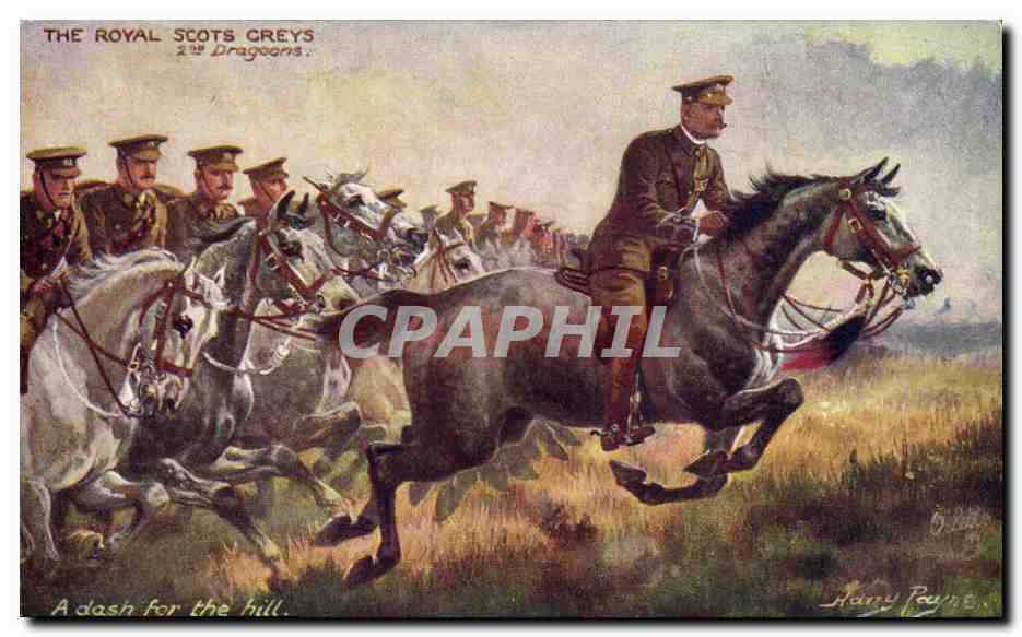 The Royal Scots Greys — 2nd Dragoons — Tuck's Post Card