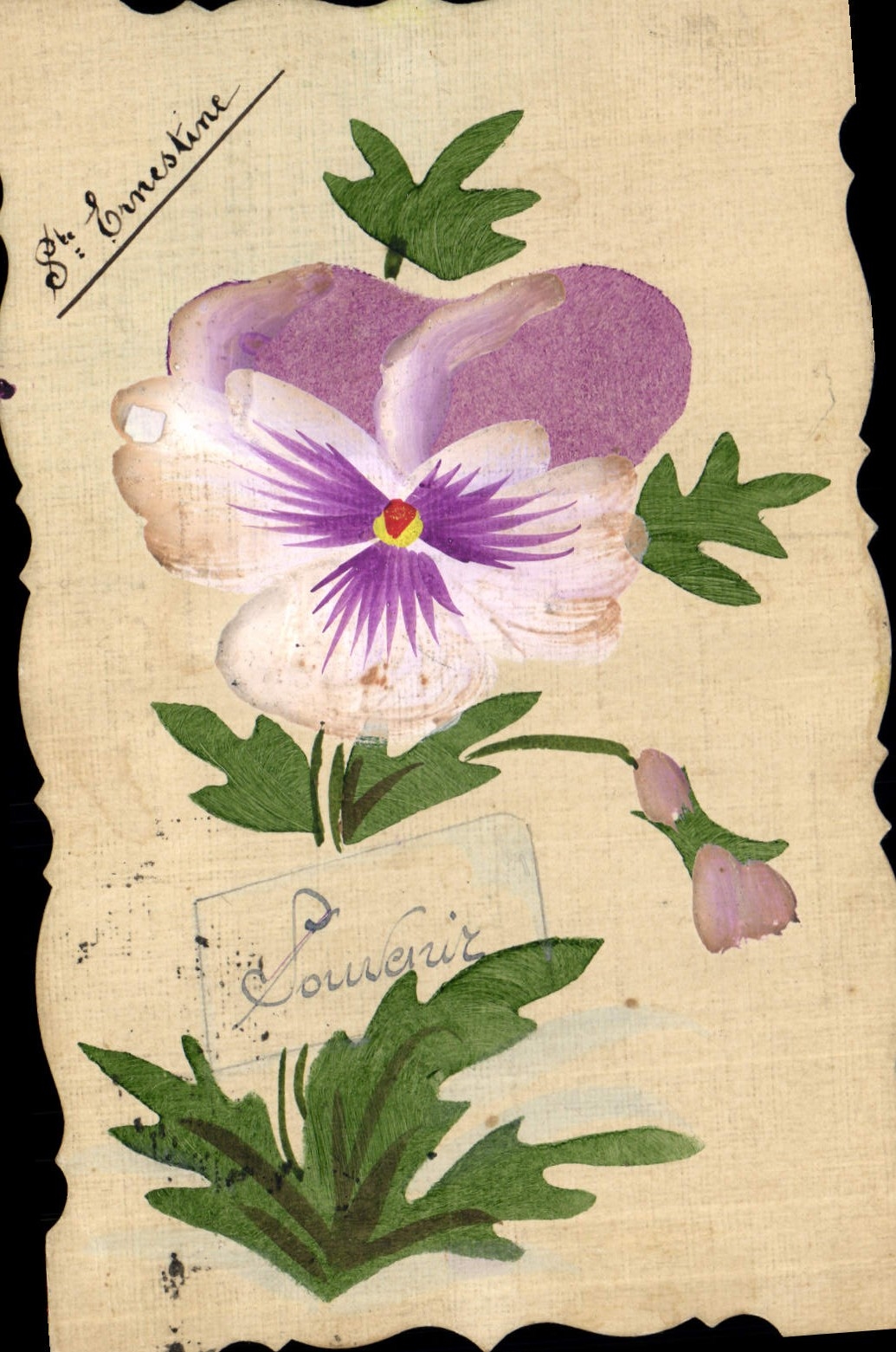 Poisson — Souvenir — Carte postale