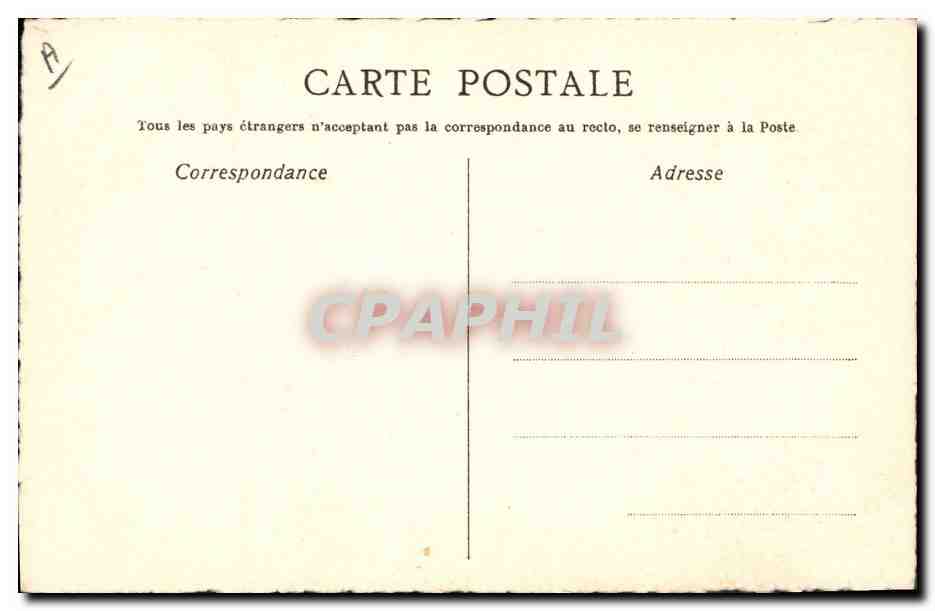 Femme en robe de nuit — style Art Déco — dessin signé 'Lewy' — Verso