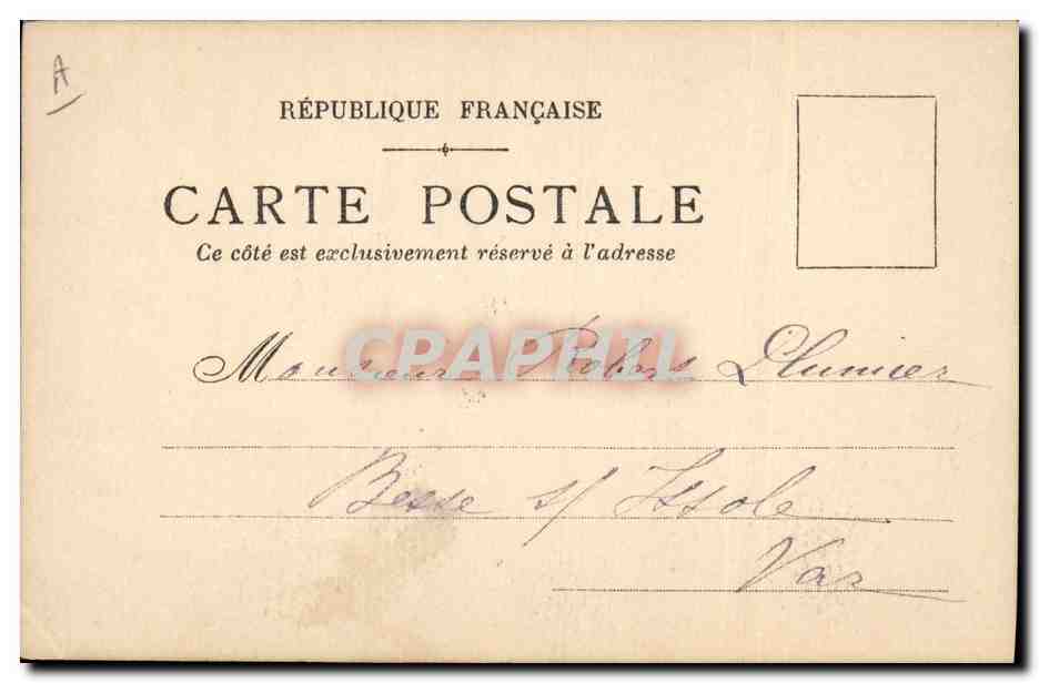 Clover — illustration — Carte postale française — Rückseite