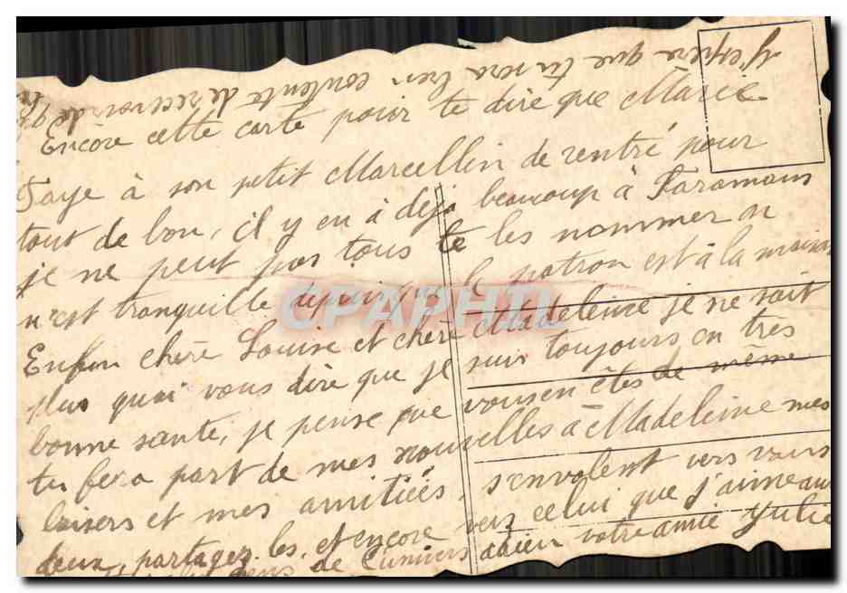 Iris et éperon — illustration — éditeur et n° de série non lisibles — Rückseite