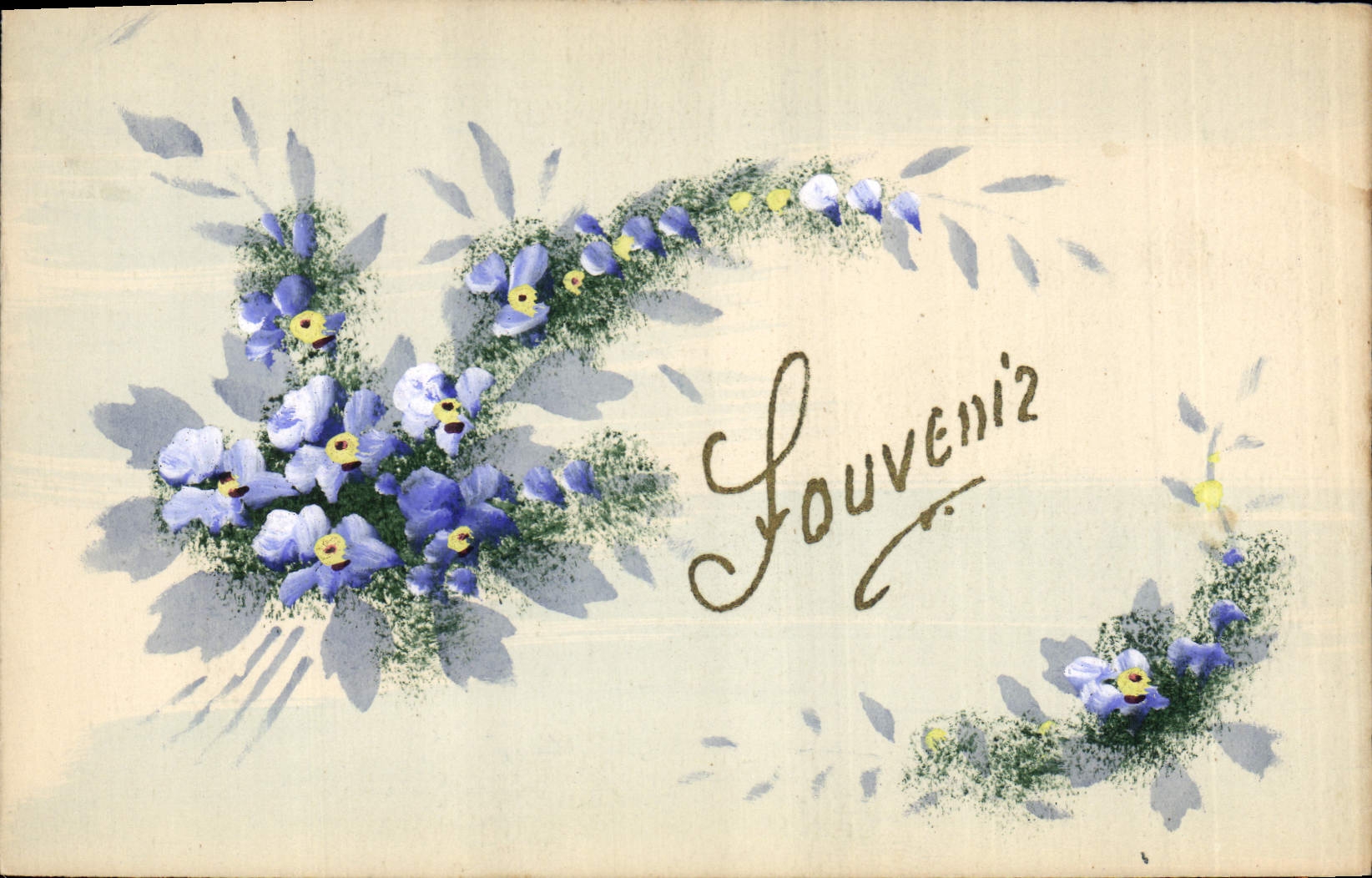 Fleurs bleues — Souvenirs — Sun's Editions N° 228