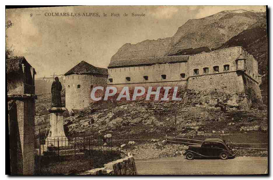 CPA Chateau Colmars les Alpes Le Fort de Savoie 