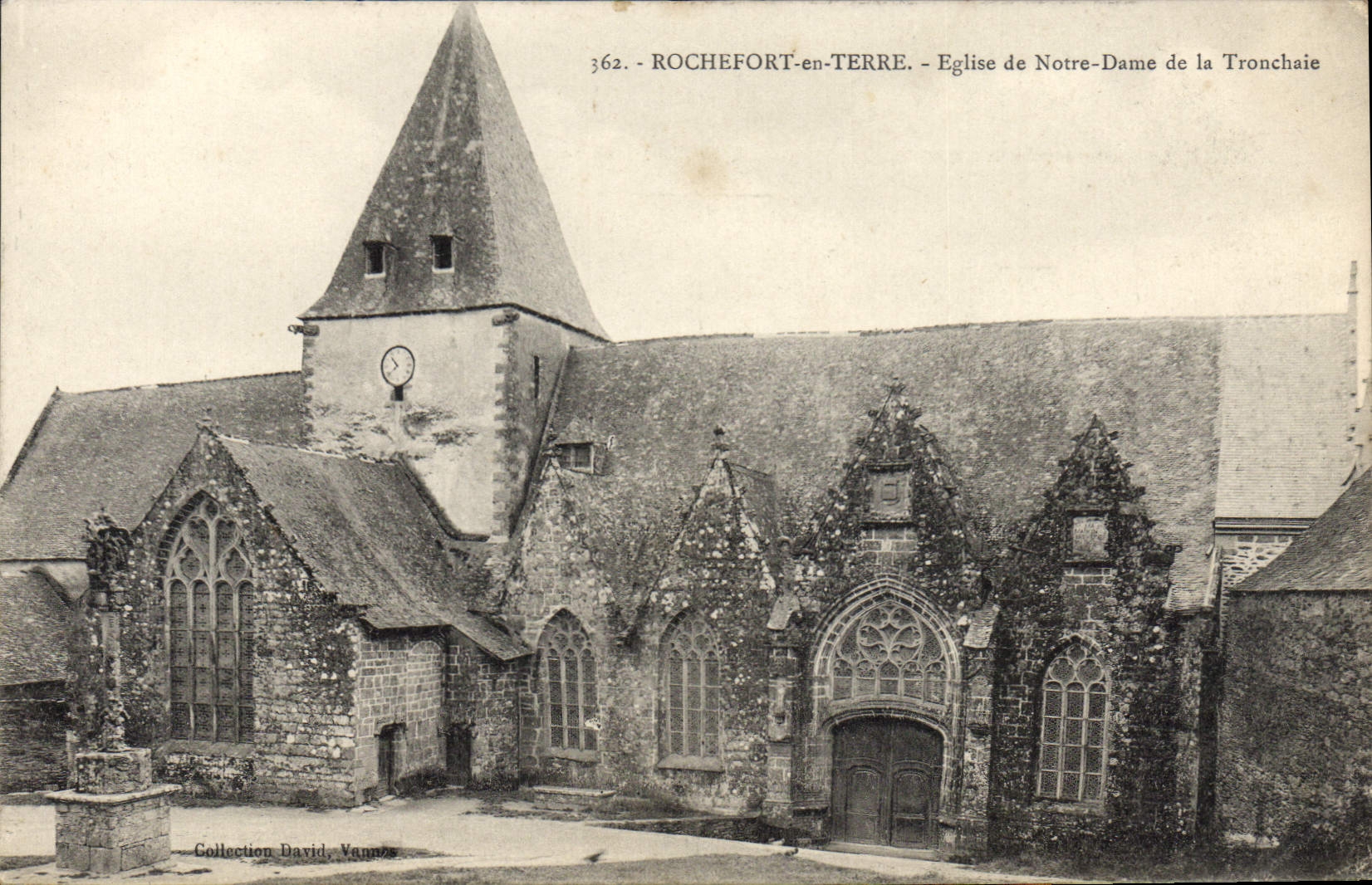 Rochefort-en-Terre - Église de Notre-Dame de la Tronchaie — Collection David, Vannes