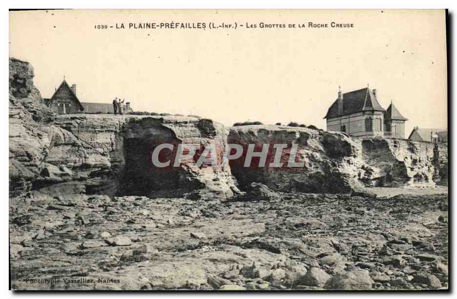 CPA Grotte Grottes de la Roche Creuse La Plaine Prefailles 