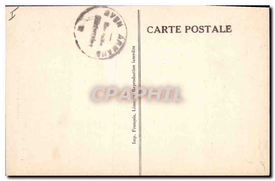 CPA Grotte Grottes L'Aven Armand Dans la foret vierge Colonnes encorbeillees — Rückseite