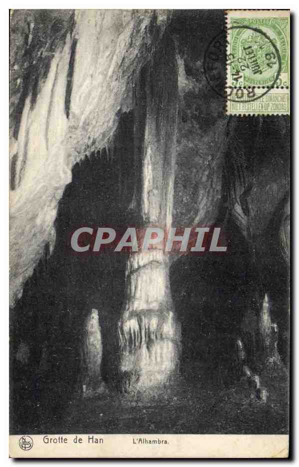 CPA Grotte de Han L'Alhambra Grottes 