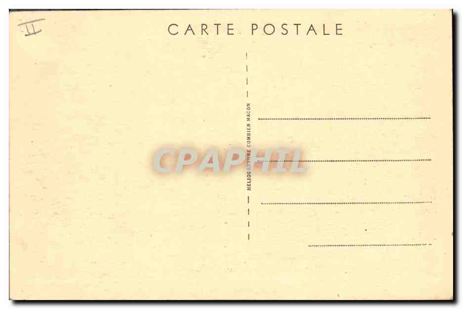 CPA Folklore Les Auvergnats chez eux Un jeune menage Poupee  — Rückseite