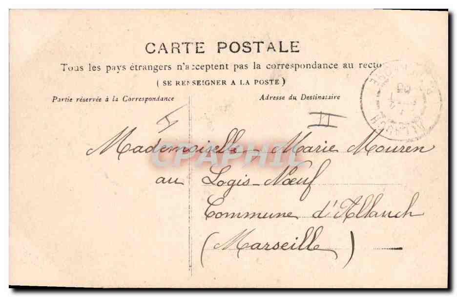 CPA Fantaisie Enfant Poupee  — Rückseite