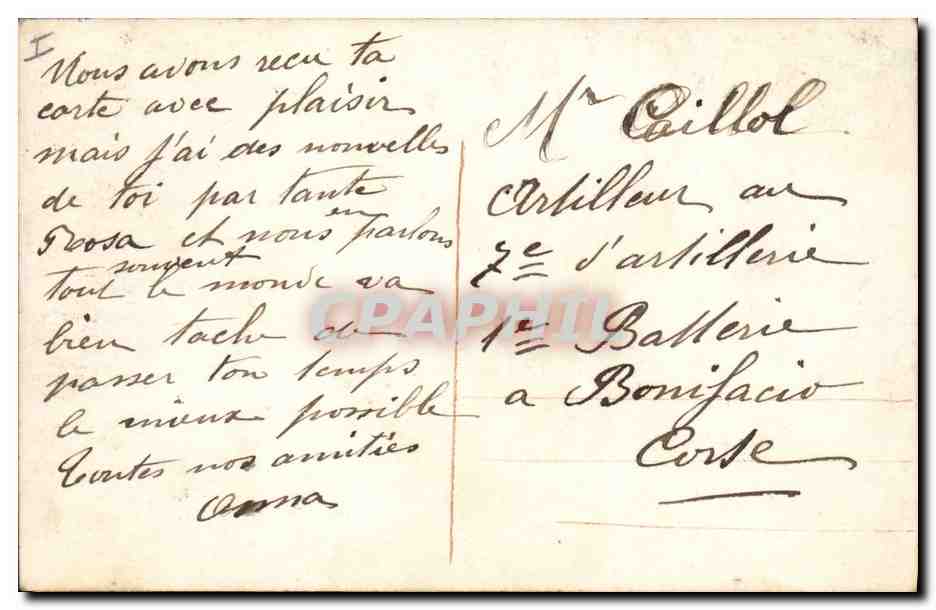 CPA Fantaisie Enfant Poupee Femme — Rückseite