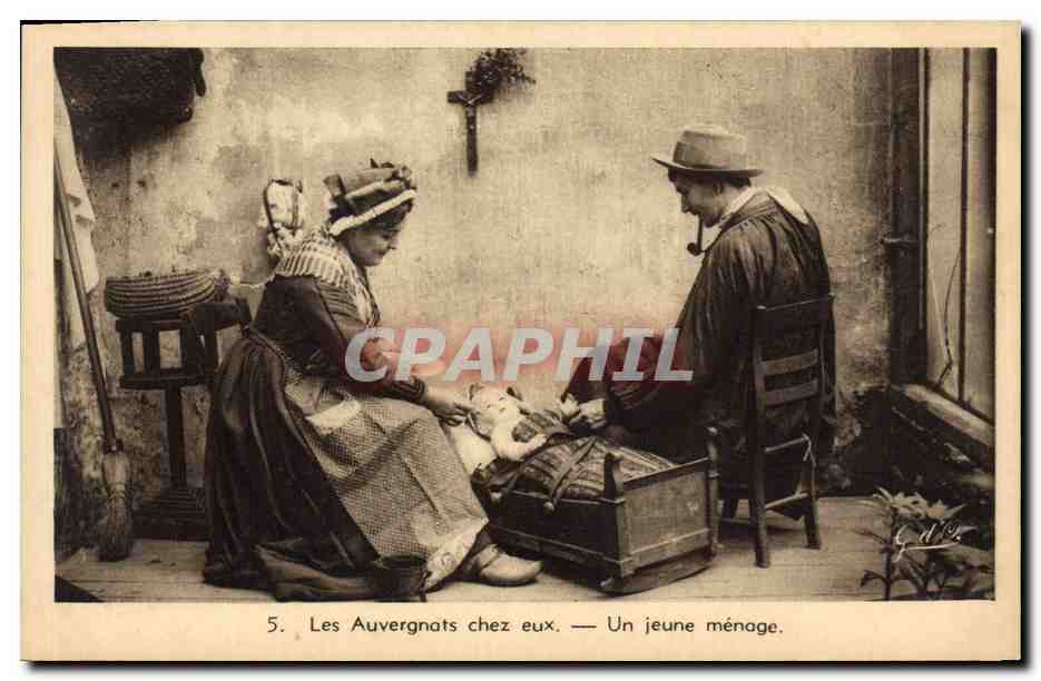 Les Auvergnats chez eux — Un jeune ménage — G. D'W. (n°5)