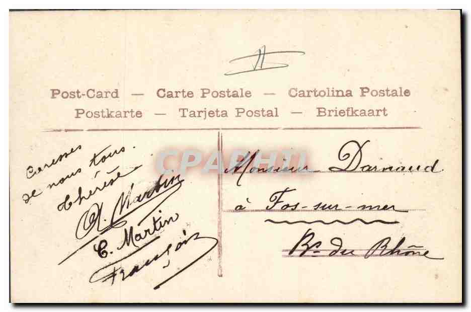CPA Fantaisie Enfants Noel Poupee  — Verso