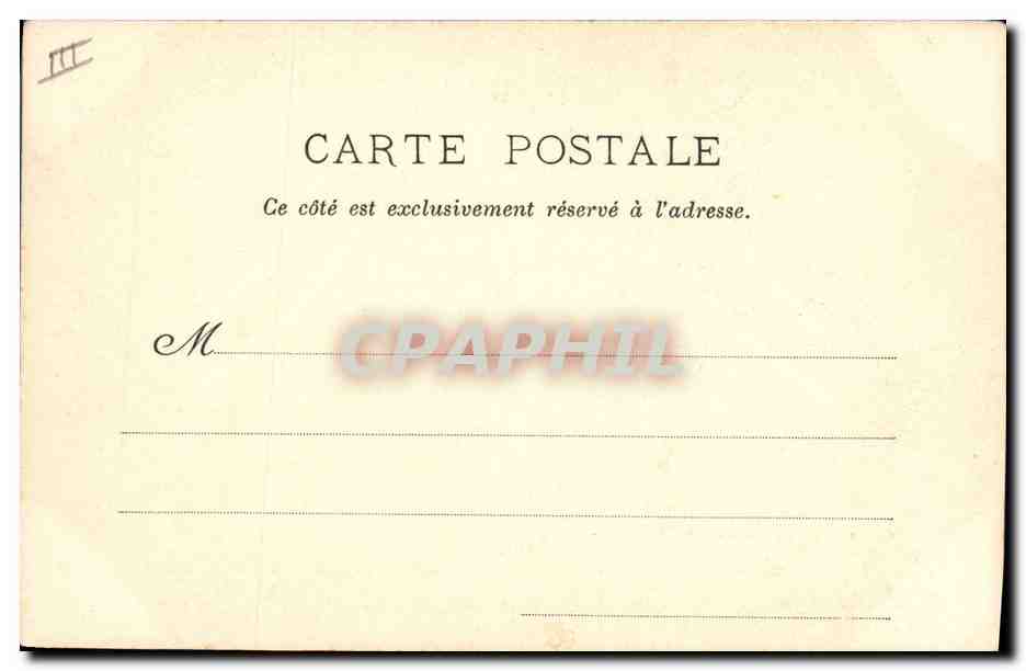 CPA Fantaisie Femme Avocat Sa plaidoirie Pro domo Poupee — Achterkant