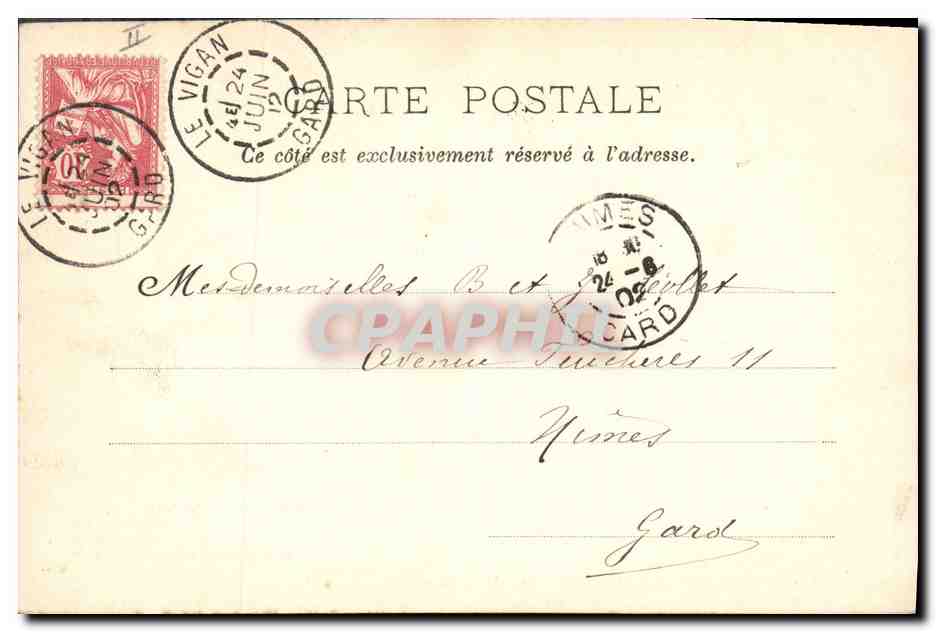 CPA Fantaisie Femme avocat Poupee  — Rückseite
