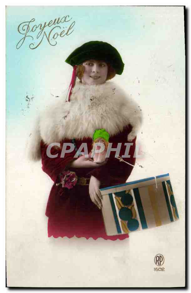 CPA Fantaisie Femme Poupee 
