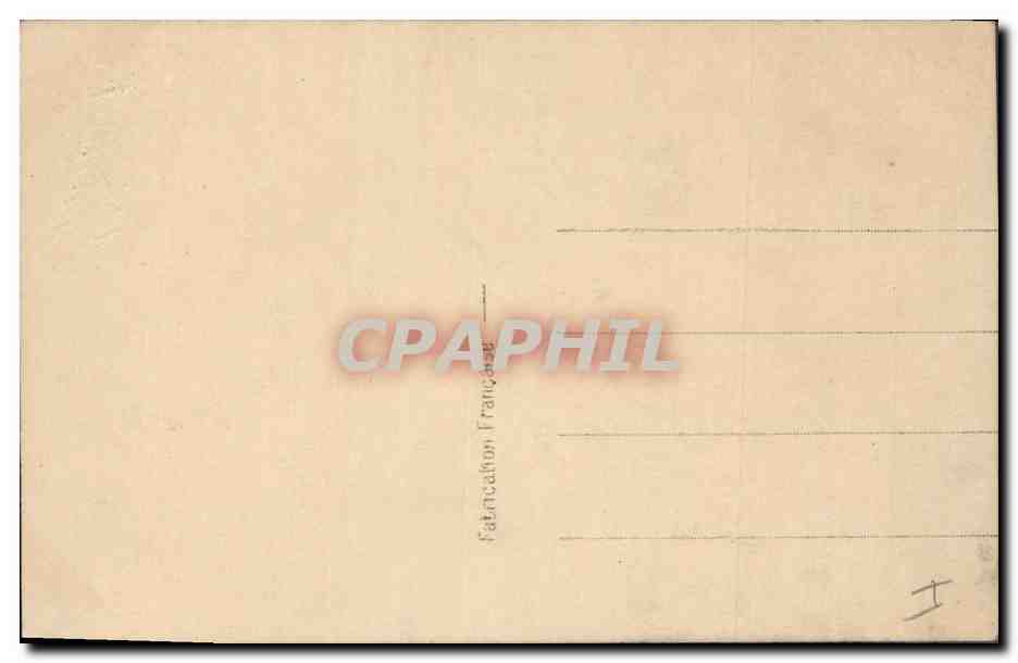CPA Fantaisie Femme Poupee  — Rückseite