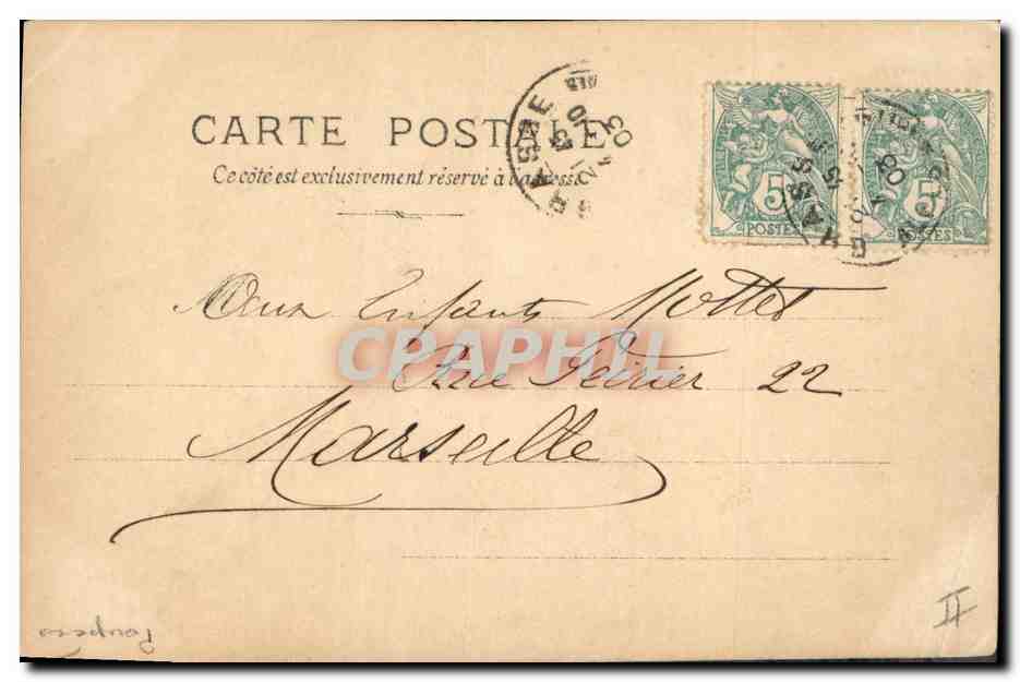 CPA Fantaisie Enfant Poupee  — Rückseite