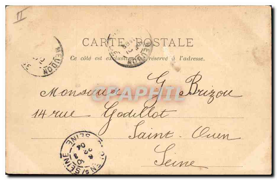 CPA Fantaisie Enfant Victoire et conquete Militaria Poupee  — Rückseite