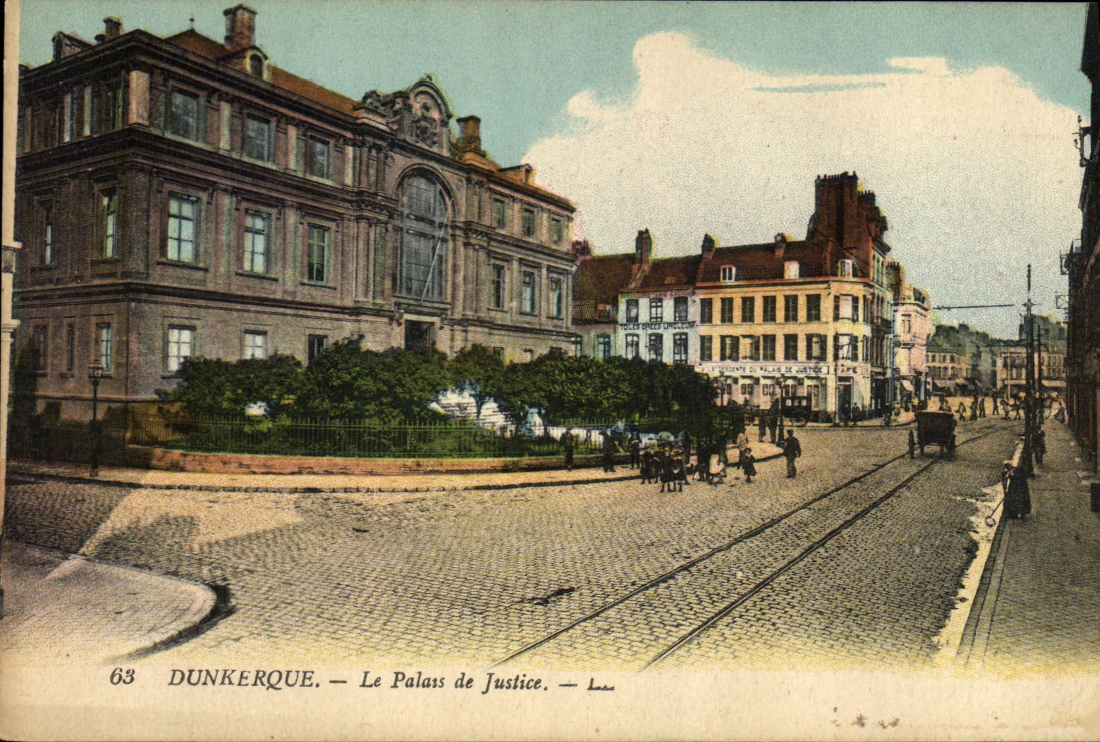 CPA Palais de Justice Dunkerque
