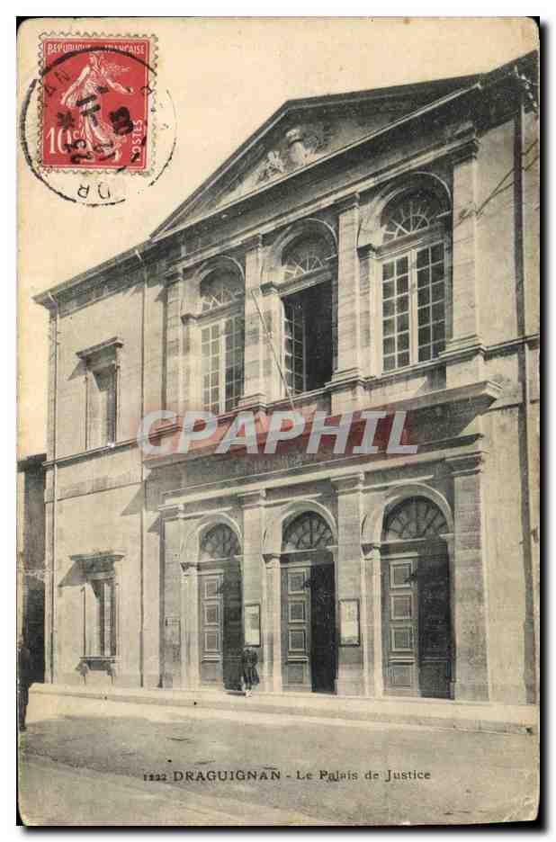 CPA Palais de Justice Draguignan